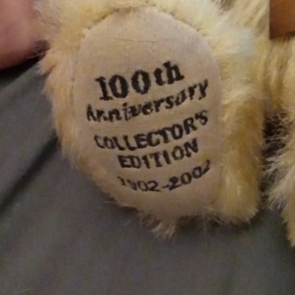 Harry The GOLDEN Teddy Bear COLLECTORS EDITION 2002 Vintage stuffed animal - Picture 4 of 7